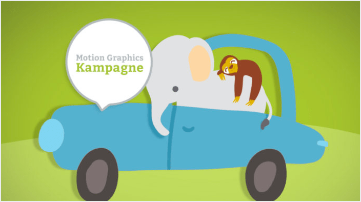 Motion Graphics Kampagne